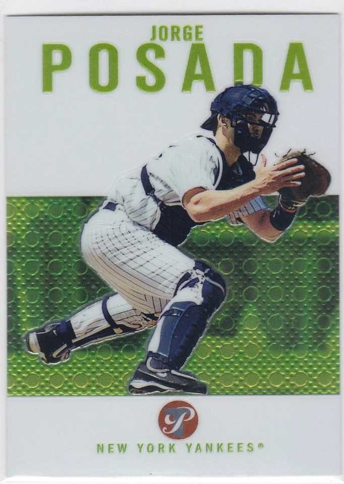 2003 Topps Pristine #67 Jorge Posada Yankees Free Shipping! - Image 1 of 2