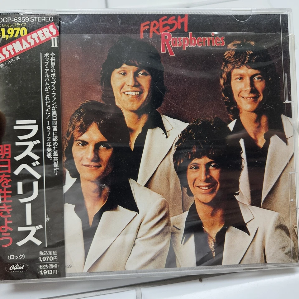 Fresh Raspberries CD Japan 1990 TOCP-6359 w/ OBI 1st CD Pressing Eric Carmen - Image 1 of 2