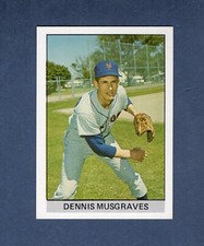 #47 DENNIS MUSGRAVES, 1965 New York Mets | 1979 Fritsch One-Year Winners OYW