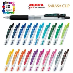Bolígrafo Zebra Sarasa Clip 0,4 mm selecciona entre 20 colores JJS15 - Imagen 1 de 120