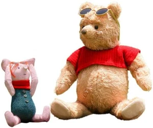 Obra maestra de la película Disney "Pooh and I Grew Up" Pooh & Piglet (Juego de 2) - Imagen 1 de 7