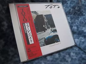TOTO RARE JAPAN CD "FAHRENHEIT" WITH OBI 28DP 5041 - Picture 1 of 3