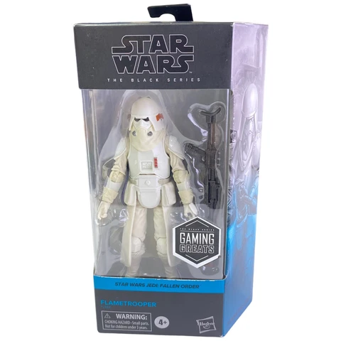 New 2021 Hasbro Star Wars Black Series 6" Flametrooper Action Figure Sealed Cover
