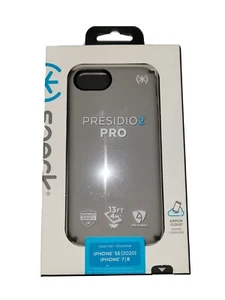 Speck - Presidio2 Pro Case for iPhone 8/7/SE 2nd Gen/SE 3rd Gen - Gray NEW - Picture 1 of 9