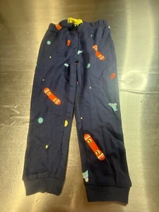 Pajama Pants Drawstring 3T Hats & Dots - Picture 1 of 12