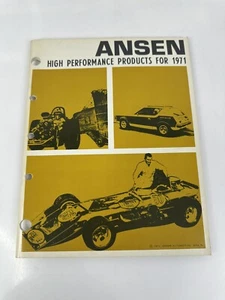 Vintage 1971 Ansen Perfomance Consumer Catalog Brochure USA HTF  - Picture 1 of 3
