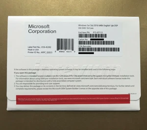 Microsoft Windows Server Standard 2016- 16 Cores | Full License [Brand New]