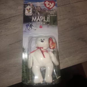 McDonald's Maple The Bear -1999 Ty Beanie - Picture 1 of 2