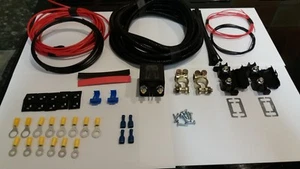 2M X 200 Amp Heavy Duty Split Charge Relay Kit - Auto Charge Leisure Battery - Picture 1 of 6