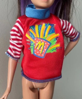 Barbie Vintage McDonald's Happy Meal Shirt Skipper Stacie 90's replacement - Image 1 of 3