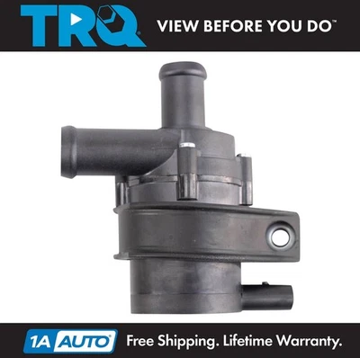 TRQ Engine Auxiliary Water Pump Fits 2009-2016 Volkswagen CC 2006-2018 Passat - Image 1 of 4