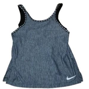 Nike Girl's MD 2-In-1 Dri-Fit Training Tank Top - Picture 1 of 6