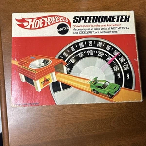 Vintage 1969 Mattel Hot Wheels Speedometer Race Track Accessory - Picture 1 of 21