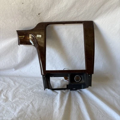 2002-2004 Subaru Legacy Outback OEM Radio Dashboard Bezel Trim Woodgrain w/ 12v - Image 1 of 4