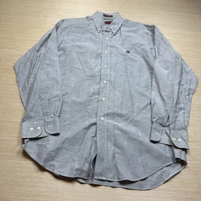 Chaps Ralph Lauren Vintage 90s Oxford Men’s Large Equestrian 16.5 34-35 - Image 1 of 4