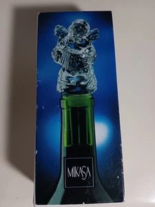 Cherub Song Mikasa Crystal Bottle Stopper 5" Long - Picture 1 of 10