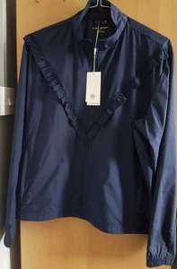 Tory Burch Sport Ruffle Windbreaker Jacket - Picture 1 of 12