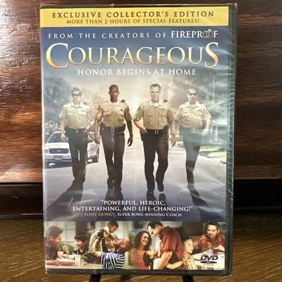 Courageous (DVD, 2011) Honor Begins At Home Collectors Ed NEW Free S/H! - Image 1 of 3