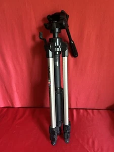 Velbon S-6000 Tripod Heavy Duty Video Photo 3-Way Panhead 25-63.5" Quick Release - Picture 1 of 6