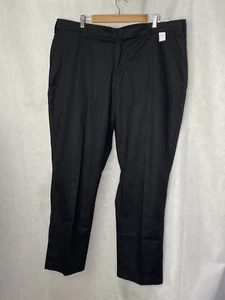 Dickies Women’s Chino Work Pants Black Size 42” X 32” - Picture 1 of 11