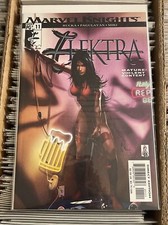 ELEKTRA #11 GREG HORN COVER daredevil marvel knights 2002 greg rucka