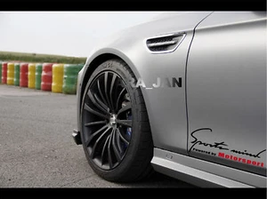 Sports mind Motorsport Decal Sticker sport car racing door logo auto emblem 2pcs - Picture 1 of 8