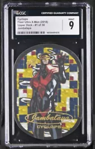Fleer Ultra Marvel X-Men Jambalaya Cyclops 2018 1 de 30 CGC 9 como nuevo - Imagen 1 de 3