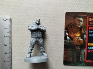 EMERICK BRONSON EDGERUNNER MINIATURE+CAR/CYBERPUNK 2077 GANGS OF NIGHT CITY/G435 - Imagen 1 de 1