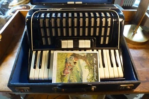PAVO REAL Akkordeon 80 Bässe mit Koffer, guter gebrauchter Zustand - Bild 1 von 13