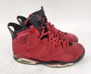 Size - 8 Air Jordan 6 Retro Toro Bravo CT8529-600 Red Black Sneakers - Picture 1 of 8