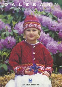 Dale of Norway Knitting Pattern Book - Dalebarn Nr 136 - Designs for Children - Picture 1 of 11