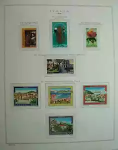 ITALIA 1991-1992 ANNATE COMPLETE MNH** SU FOGLI MARINI 10 pagine - Imagen 1 de 10