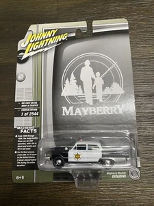 JOHNNY LIGHTNING MAYBERRY ANDY GRIFFITH SHOW SQUAD CAR 1/64 DIECAST NEW IN BOX - Picture 1 of 4