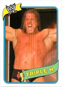 Tarjeta de lucha libre Topps Heritage III 2007 WWE #28 Triple H - Imagen 1 de 2