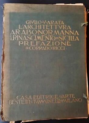 PARATA GIULIO - L'architettura arabo-normanna e il Rinascimento in Sicilia - Bes - Immagine 1 di 3