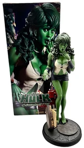 Sideshow Collectibles Marvel She Hulk Comiquette Statue Adam Hughes #24/1250 - Picture 1 of 24