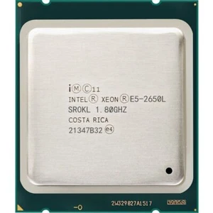 Intel Xeon E5-2648L V2 E5-2630L V2 E5-2650L V2 E5-2630L E5-2650L LGA 2011 CPU - Picture 1 of 9