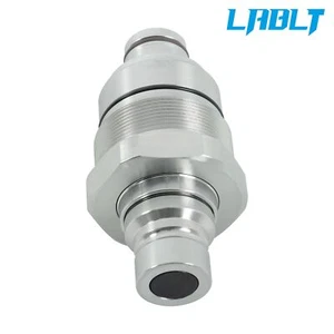 LABLT 7246799 Male Flat Face Coupler For Caterpillar 226D 262D 279D 299D T250 - Picture 1 of 10