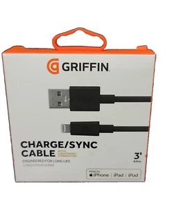 Griffin Iphone cable 3Ft For Iphone 8 x 11 12 - Picture 1 of 2
