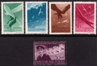 Ww2 Ax. Hungary-1943-Horthys Airfors Found,Set+Morning Stamp,Mnh.