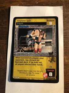 wwe raw deal ccg Airplane spin rare throwback - Picture 1 of 3