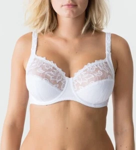 Prima Donna BH 105F Weiß Deauville Bügel BH Spitzen Dessous große Größe Luxus - Bild 1 von 5