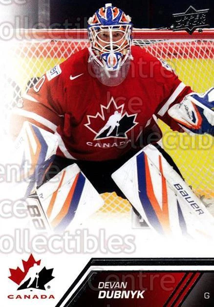 2013 Upper Deck Team Canada #63 Devan Dubnyk - Image 1 of 1