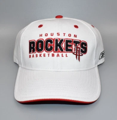 Houston Rockets Baloncesto Reebok Vintage Correa Gorra Sombrero Foto 1 de 4