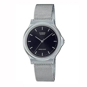 Orologio CASIO MQ-24M-1EDF VINTAGE Acciaio Maglia Mesh Nero - Foto 1 di 1