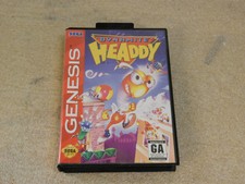 Dynamite Headdy Vintage Sega Genesis CIB with Manual and Hangtab