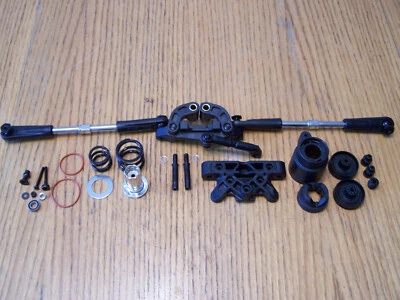 Arrma Outcast 1/5 8s EXB Steering Bellcrank Set Servo Saver Rack HD Turnbuckles - Image 1 of 2