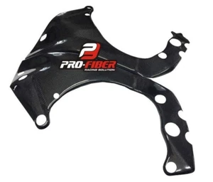 09-14 CARBON FRAME RAM GUARDS COVERS PROTECTOR YAMAHA YZF R1 2009-2010-2011-2014 - Foto 1 di 4
