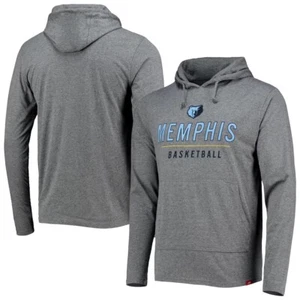 Men’s Memphis Grizzlies Sportiqe Heather Gray Practice Shoot Around Pullover XL - Picture 1 of 3