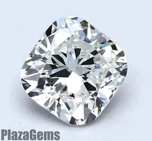 2 Ct Cushion Lab Diamond VVS1-D Color CVD Loose Stone IGL Certified 35A - Picture 1 of 5
